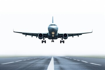 Canvas Print - Landing airplane aircraft airliner.