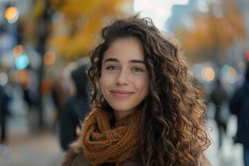 Wall Mural - A young blonde girl