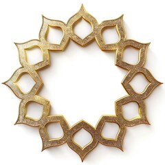 Poster - Frame glitter Islamic style shaped accessories accessory bracelet.