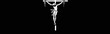 © alexkich - Black and White Crucifixion Illustration - Christian Symbolism for Religious Posters, Cards, and Prints