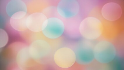 Poster - background abstract blur bokeh soft pastel colors