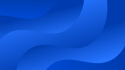 abstract background curve line blue color gradient for wallpaper 