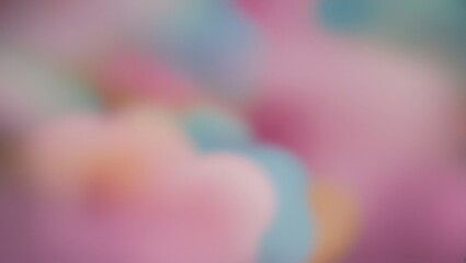 Poster - background abstract blur bokeh soft pastel colors