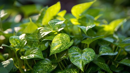 Canvas Print - Golden Pothos Plant 