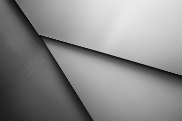 Wall Mural - Abstract metallic background with diagonal lines forming geometric shapes