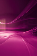 Wall Mural - Abstract purple background with wavy lines flowing