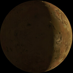 Wall Mural - io, moon of planet jupiter