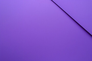 Poster - Diagonal line dividing two purple surfaces creating abstract background