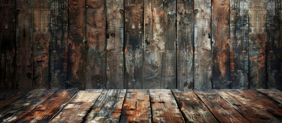 Canvas Print - abstract grunge wood texture background. Copy space image. Place for adding text and design