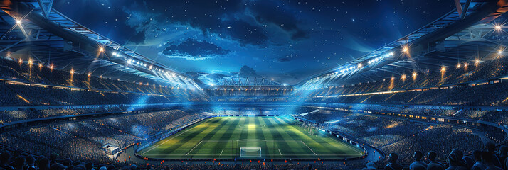 Wall Mural - Europe football architecture soccer stadium arena team city game competition sport field 
