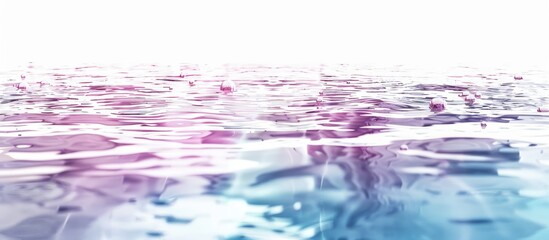 Poster - Old fashioned isolated pastel background  Water  Isolated. Copy space image. Place for adding text and design