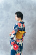 © metamorworks - Portrait of young Asian woman wearing Yukata(Japanese traditional summer kimono clothes).