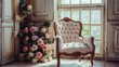 © dimas - Vintage style chair in classical interior