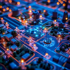 Poster - Smart City Grid with Optimizing Energy Traffic and Emergency Response Efficiently