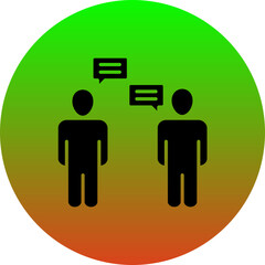 Poster - Conversation Icon