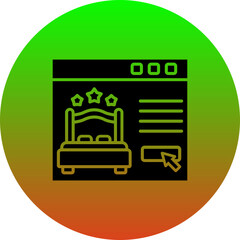 Sticker - Online Reservation Icon