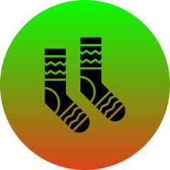 Wall Mural - Socks Icon