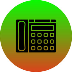 Sticker - Telephone Icon