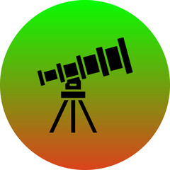 Wall Mural - Telescope Icon