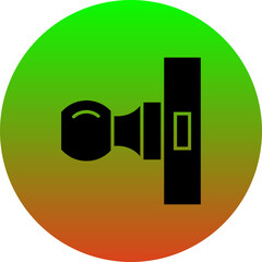 Poster - Door Knob Icon