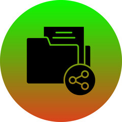 Sticker - Share Icon