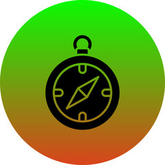 Sticker - Compass Icon