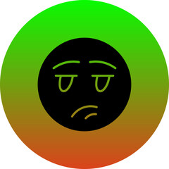 Sticker - Bored Icon