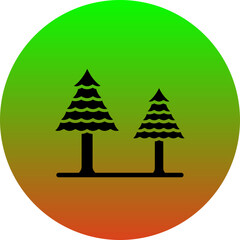 Sticker - Pine Tree Icon