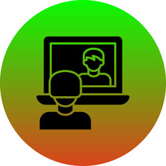 Poster - Video Chat Icon