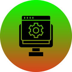 Poster - Gear Icon