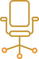 Poster - Office Chair II Vector Icon