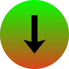 Poster - Down Icon