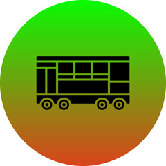 Wall Mural - Bus Icon