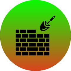 Sticker - Brickwall Icon