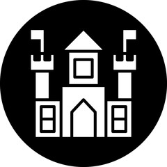 Sticker - Vector Design Fortress Icon Style