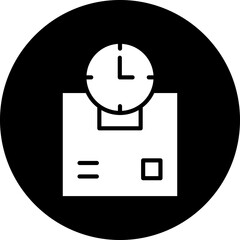 Canvas Print - Vector Design Delivery Time Icon Style