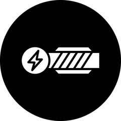 Sticker - Vector Design Energy Bar Icon Style