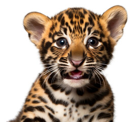 Sticker - PNG Wildlife leopard animal mammal.