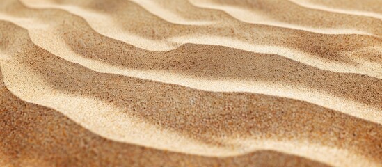 Wall Mural - Texture of sand with a copy space image.
