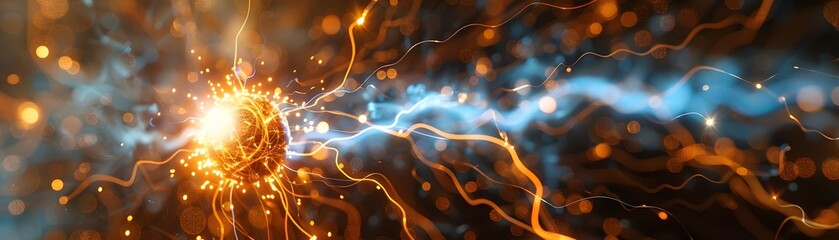 Poster - Intense Sparks and Electric Arcs from Coil Concept