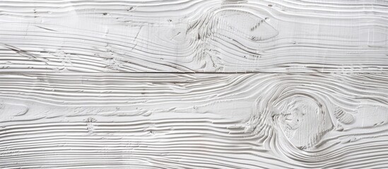 Wall Mural - Background featuring a white wooden pattern and texture with copy space image.