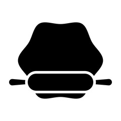 Poster - Dough glyph icon