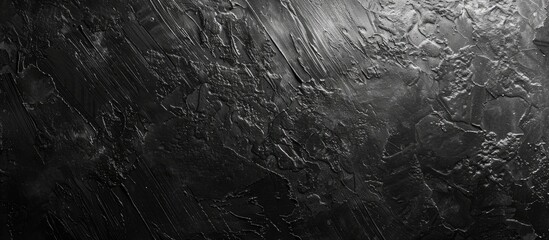 Poster - Texture background in concrete dark gray with copy space image.