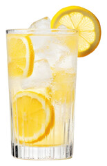 Poster - PNG Lemon soda drink lemonade fruit.