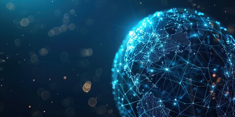 Poster - global network connection