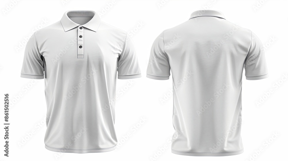 Blank shirt neck mockup template front and back view isolated white Blank shirt neck mockup template front and back view isolated white