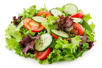 Wall Mural - healthy salad and vegetables