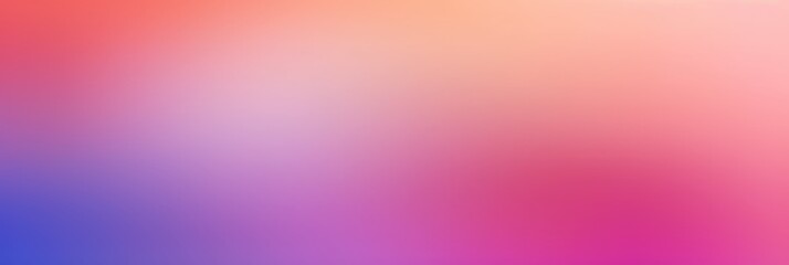 Canvas Print - Abstract Gradient Background in Pink, Orange, and Purple