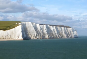 Wall Mural - A view of the White Cliffs of Dover