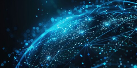 Poster - global network connections visualization